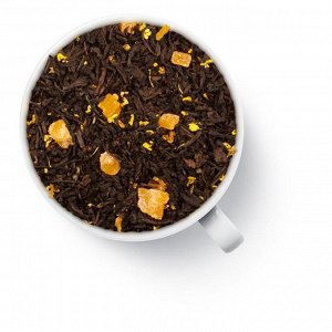 Персиковый 34081 Краткое описание: Чёрный крупнолистовой чай с кусочками сладкого ананаса и нежными цветочками османтуса. Купаж обладает сладким ароматом персика с нотами тропических цветов, умеренно 
