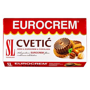 печенье EUROCREM Cvetic 140 г
