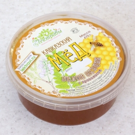 Мёд белой акации с прополисом