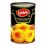 Персики половинки в легком сиропе Лорадо, 425 мл