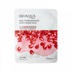 Bioaqua Маска тканевая для лица с экстрактом граната 25г Арт-BQY74954