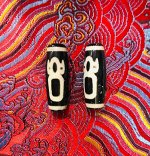 Кубера бусина Дзи 2,7 см (1 шт.)