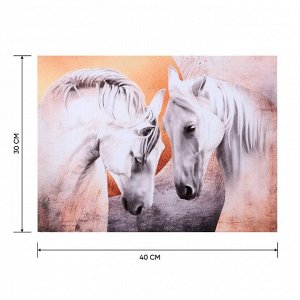 Картина «Лошади», 30 х 40 см