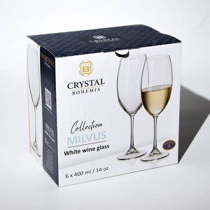 Набор бокалов для вина Milvus, 400 мл, 6 шт