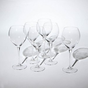 Набор бокалов для вина Carduelis, 6 шт, 470 мл, стекло