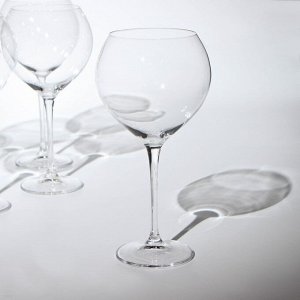 Набор бокалов для вина Carduelis, стеклянный, 640 мл, 6 шт