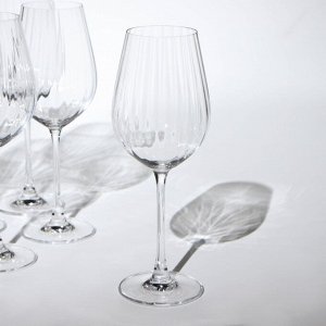 Набор бокалов для вина Columba Optic, стеклянный, 500 мл, 6 шт