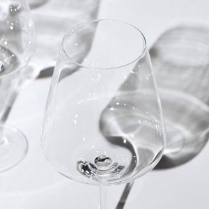 Набор бокалов для вина Corvus, стеклянный, 570 мл, 6 шт