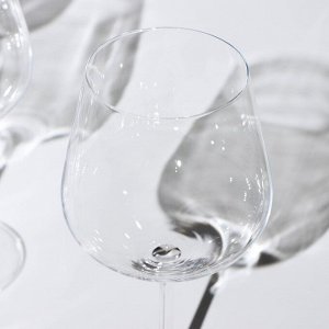 Набор бокалов для вина Strix, стеклянный, 600 мл, 6 шт