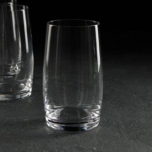 Набор стаканов для воды Pavo, стеклянный, 380 мл, 6 шт
