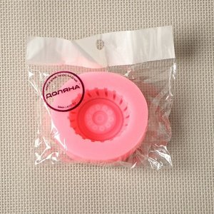 Молд Доляна «Шина», d=6,5 см, цвет розовый