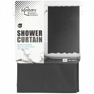 Штора для ванной комнаты из ЭВА Shower Curtain / 180 x 180 см