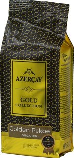 Чай Азерчай черный пекое Gold collection 250гр.,бум.уп.