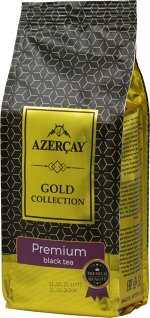 Чай Азерчай черный премиум Gold collection 250гр.,бум.уп.