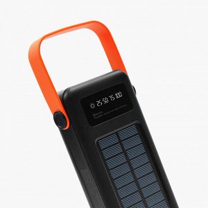 Внешний аккумулятор на солнечной батарее Power Bank 12 в 1 Hoco Sun Solar Portable 30000 mAh