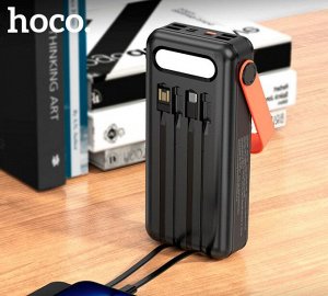 Внешний аккумулятор на солнечной батарее Power Bank 12 в 1 Hoco Sun Solar Portable 30000 mAh