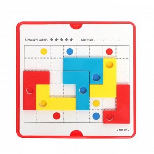 Настольная игра для детей на логику «IQ Пазлы», 1 игрок, 8+