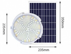 Уличный светильник на солнечной батарее с пультом ДУ "Saolarceiling"