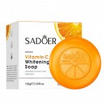 SADOER VITAMIN C WHITENING SOAP Мыло для лица и тела с витамином С, 100г