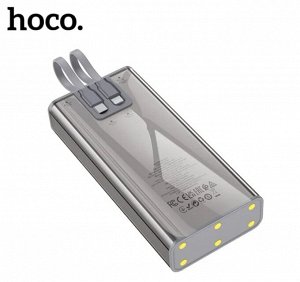 Внешний аккумулятор Power Bank Hoco Fully Compatible +Type-C, For Lightning PD22.5W+QC3.0 20000 mAh