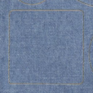 Набор заплаток джинсовых, клеевые, лист 10 x 18 см, 10 шт, цвет светлая джинса