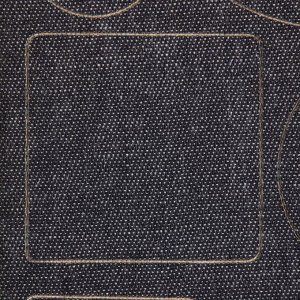 Набор заплаток джинсовых, клеевые, лист 10 x 18 см, 10 шт, цвет тёмная джинса