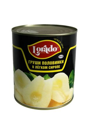 Груши половинки в легком сиропе Lorado