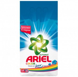 ARIEL Авт СМС порошк. Touch of Lenor Fresh 3кг