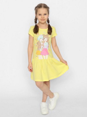 Платье для девочки Сherubino CSKG 63659-30 Желтый