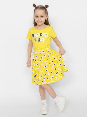 Cherubino Платье для девочки Сherubino CSKG 63582-30-373 Желтый