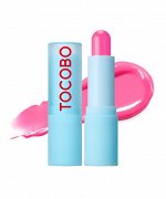 Tocobo Оттеночный бальзам для губ с розовым оттеноком Glass Tinted Lip Balm 012 Bitter Pink