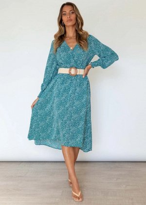 Элегантное платье 42-44 р бирюзового цвета