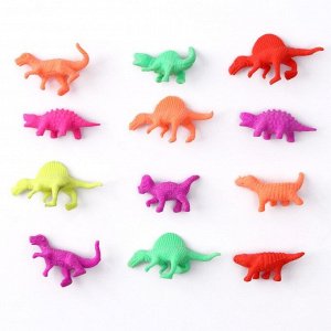 Растущие игрушки «Фрукты, динозавры», с гидрогелем, МИКС