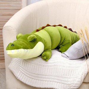 Мягкая игрушка-подушка «Крокодил», 100 см