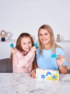 Набор для изготовления мыла. Рукодельное мыло своими руками "В синем море"