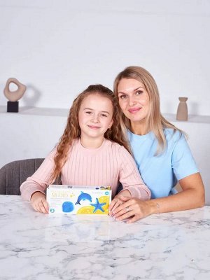 Набор для изготовления мыла. Рукодельное мыло своими руками "В синем море"