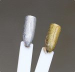 Втирка голограмма (золото+серебро) 2шт