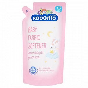 LION "Кодомо" Кондиционер для белья 550 мл для детских вещей (Malodor(0+)) /мяг.упак