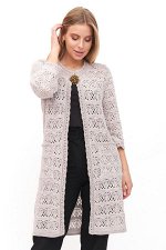 Кардиган 35908/кофейный