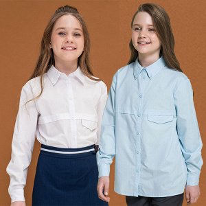 GWCJ7129 блузка для девочек (1 шт в кор.)