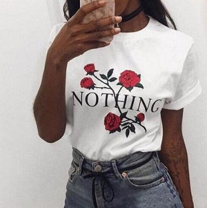 Стильная футболка "Nothing"