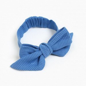 Повязка на голову «Крошка Я» BASIC LINE, размер 42-48, синяя