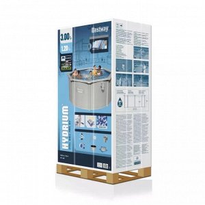 Стальной бассейн Bestway Hydrium 300 х 120 см