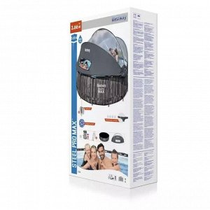 Бассейн каркасный Bestway Steel Pro Max / 366 х 122 см