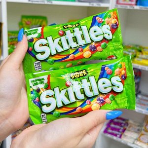 Skittles Sour Candy 51g - Скитлс с кислой посыпкой. Как в детстве