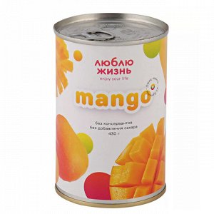 Манго пюре без сахара из Мьянмы, 430гр