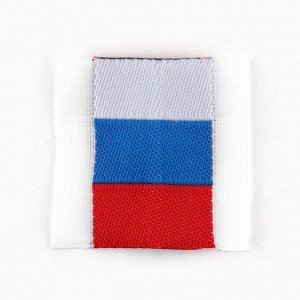 Нашивка текстильная «Россия», 2 х 2.5 см