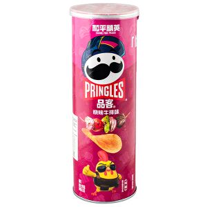 Подарок 23 Февраля Чипсы Принглс PRINGLES со вкусом барбекю 110 г Китай