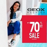 Распродажа обуви GEOX! Скидки на прошлые коллекции