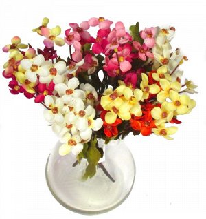 Букет мелких цветочков 30 см (компл.=2 шт.)